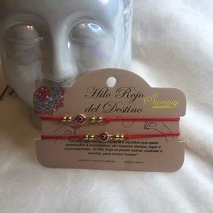 ✨Bundle 3/$8✨ Evil Eye Red B…